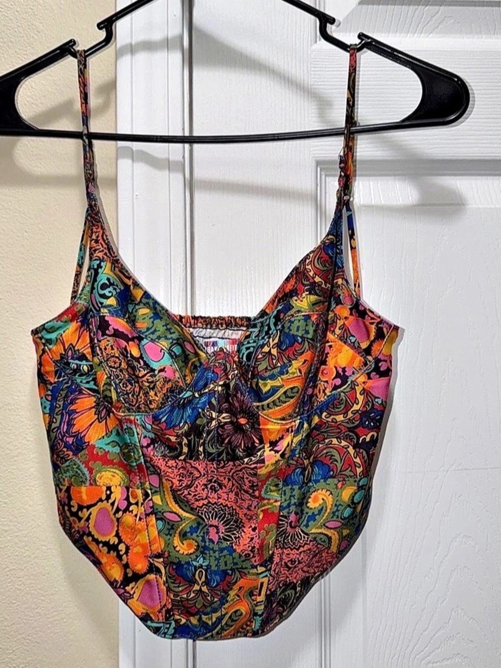 Urban outfitters Paisley Cami in Multicolor Size Medium